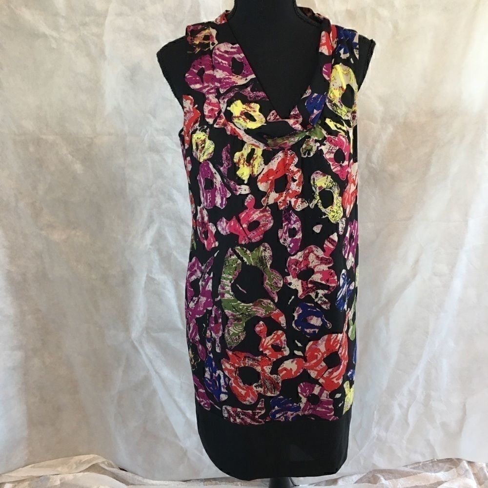 Nine West Floral pattern dress size S stretch